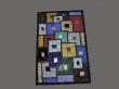 Tableau en mosaique patchwork 70cmx50cm380